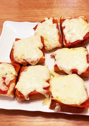 簡単！チーズたっぷりトースト-レシピのメイン写真