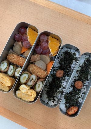 中・高生＊少なめお弁当1-レシピのメイン写真