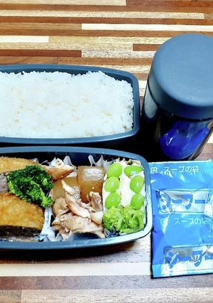 高校生男子お弁当22年10月18日-レシピのメイン写真