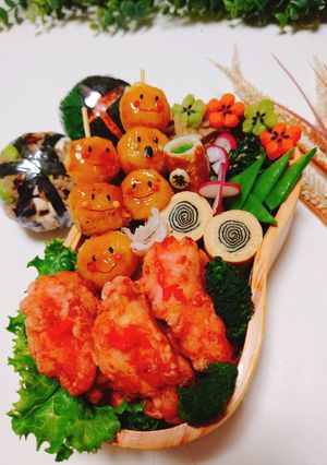 女子学生のお弁当(2022.10.18)-レシピのメイン写真