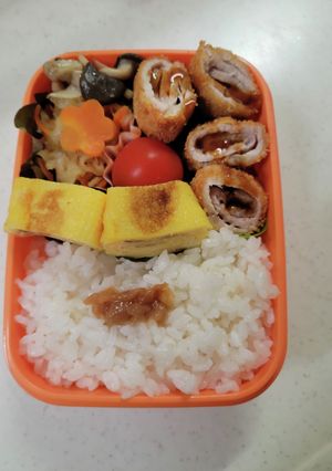 女子高生のお弁当(3年目2学期久々の④)-レシピのメイン写真