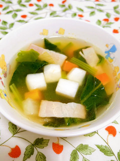 保育園給食★かぶのスープ-レシピのメイン写真
