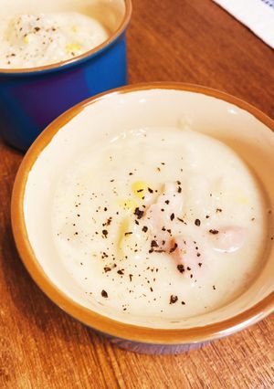 濃厚！ベーコンとさつま芋のクリームスープ-レシピのメイン写真