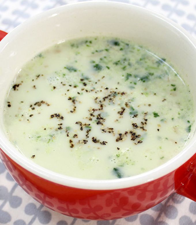 ☆ KeiJページ☆2個 ほうれん草のポタージュ by Chef Kei - 管理栄養士監修の