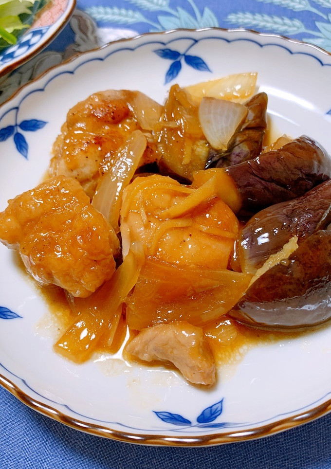 ご飯と合う★鶏むね肉とナスのコク旨炒め★-レシピのメイン写真