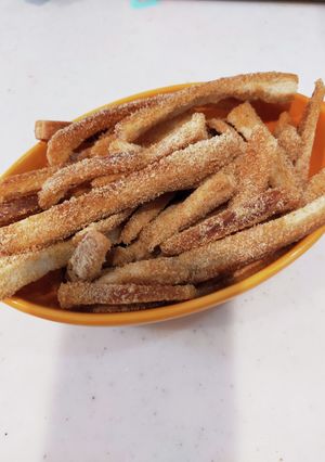 パンの耳できなこ揚げパン-レシピのメイン写真