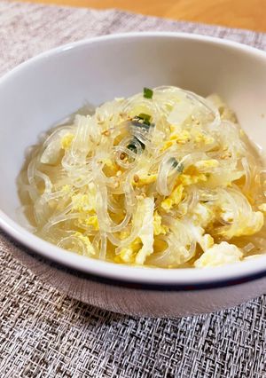 ヘルシーお腹いっぱい 中華風スープ-レシピのメイン写真