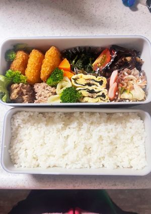 兄高校生お弁当221018-レシピのメイン写真
