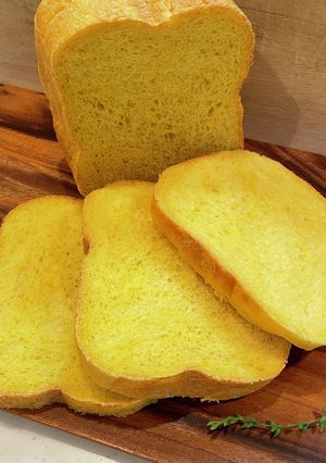 HB パンプキンフレークのかぼちゃ食パン-レシピのメイン写真