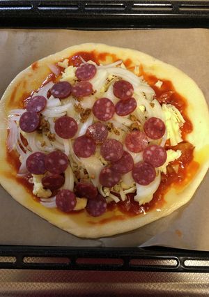 米粉のピザ-レシピのメイン写真