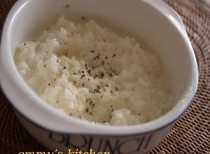 レンジで特急！ミルクチーズリゾット-レシピのメイン写真