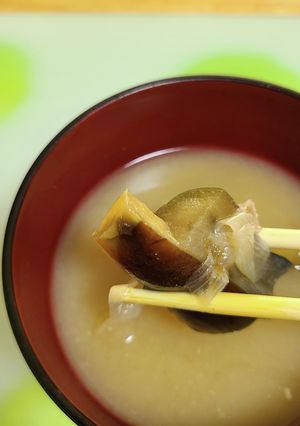 茄子の冷凍味噌汁-レシピのメイン写真