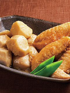 ごはんがすすむ【里芋と手羽先の生姜煮】-レシピのメイン写真