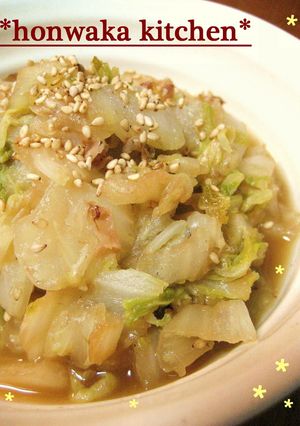 ✿白菜のきんぴら風✿～やさしい味～-レシピのメイン写真