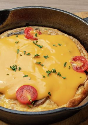 濃厚4種チーズのイタリアンオムレツ-レシピのメイン写真