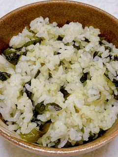 ゴマ油香る!我が家のわかめご飯!-レシピのメイン写真
