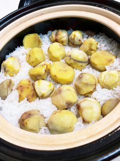 鬼皮が簡単に剥けるゴロゴロ栗ごはん-レシピのメイン写真