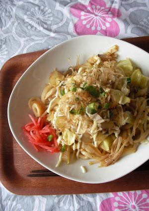 ソース焼きうどん-レシピのメイン写真