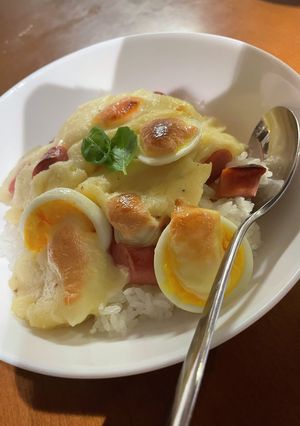 米粉のホワイトソースでドリア-レシピのメイン写真