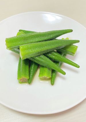 オクラの白だし漬け-レシピのメイン写真