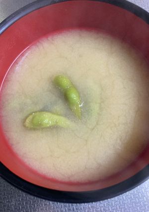枝豆の味噌汁-レシピのメイン写真