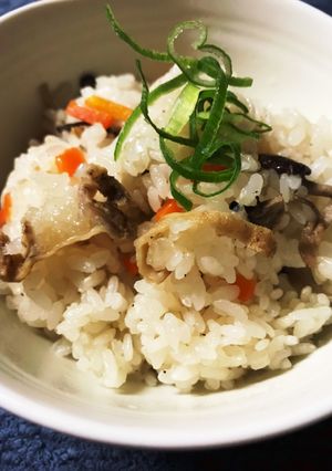 かす飯-レシピのメイン写真