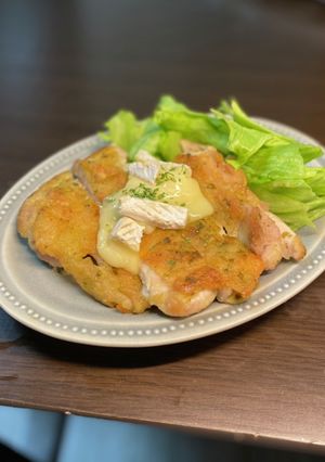 米粉でカリパリッと！バジルチキン-レシピのメイン写真