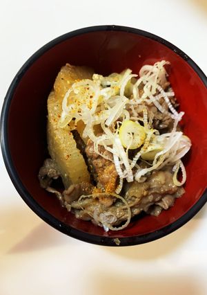 牛肉　大根　こんにゃく　煮込み-レシピのメイン写真