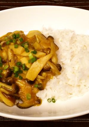 【美人レシピ】和風きのこカレー-レシピのメイン写真