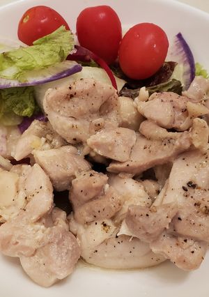 【10分】鳥もも肉レンチン(1人前)-レシピのメイン写真