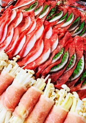 ホットプレートで！焼きしゃぶ♡-レシピのメイン写真