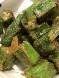 やみつき!オクラの唐揚げ中華風-レシピのメイン写真