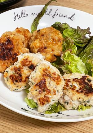 こじょさんちの照り焼きつくねとしそつくね-レシピのメイン写真