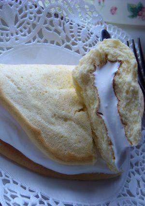 ヨード卵光のふんわりオムレットケーキ-レシピのメイン写真