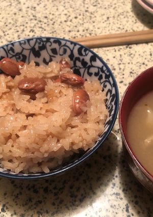 冷めた方が美味しかったお醤油赤飯-レシピのメイン写真