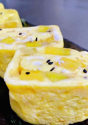 さつまいも入り♡芋玉子焼き〜-レシピのメイン写真