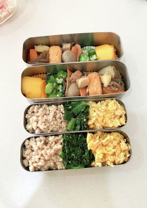 中・高生＊少なめお弁当2-レシピのメイン写真