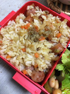 シーザー香るカレーピラフ-レシピのメイン写真