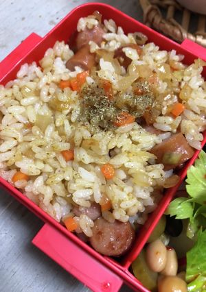 シーザー香るカレーピラフ-レシピのメイン写真