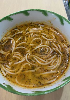 簡単！10分！トムヤムクンうどん-レシピのメイン写真