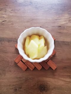 レンジで超簡単*色も綺麗レンチンりんご♪-レシピのメイン写真