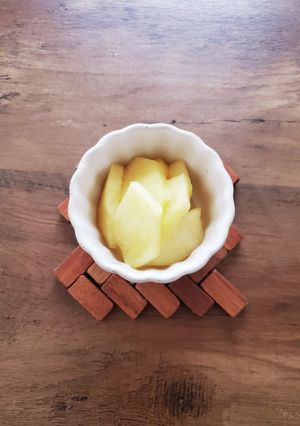 レンジで超簡単＊色も綺麗レンチンりんご♪-レシピのメイン写真