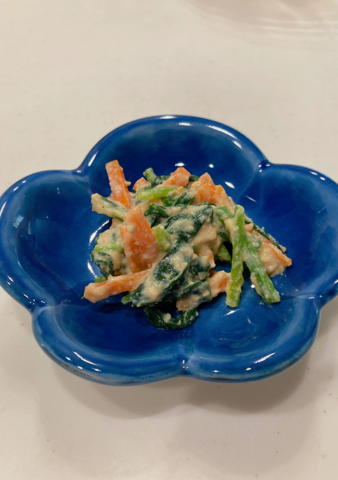 しっかり味のほうれん草の白和え-レシピのメイン写真