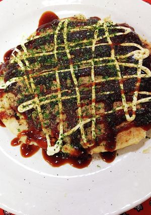 カットサラダ☆お好み焼き-レシピのメイン写真