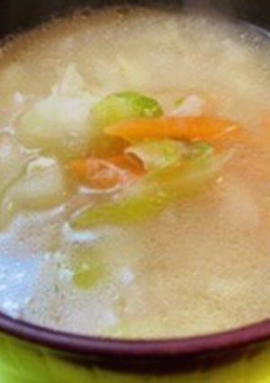 ＊ごま油香るキャベツと人参のみそ汁＊-レシピのメイン写真