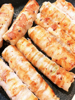 ご飯もりもり♪ちくわ豚バラコロコロ巻-レシピのメイン写真
