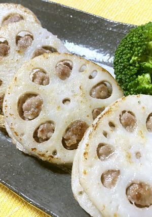 米粉でこんがり！ハスの挟み焼き-レシピのメイン写真
