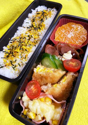 高校生男子弁当20221018-レシピのメイン写真