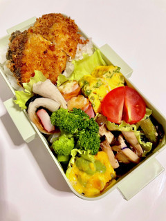 ぶりのカレーマヨパン粉焼き弁当-レシピのメイン写真