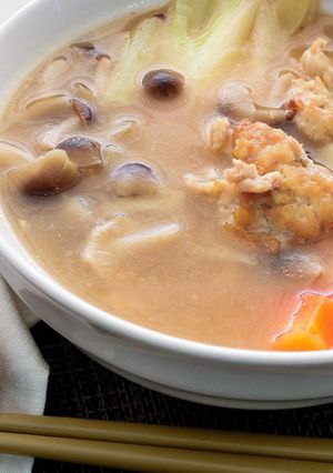 【主菜・副菜】鶏つくねと生姜のスープ-レシピのメイン写真